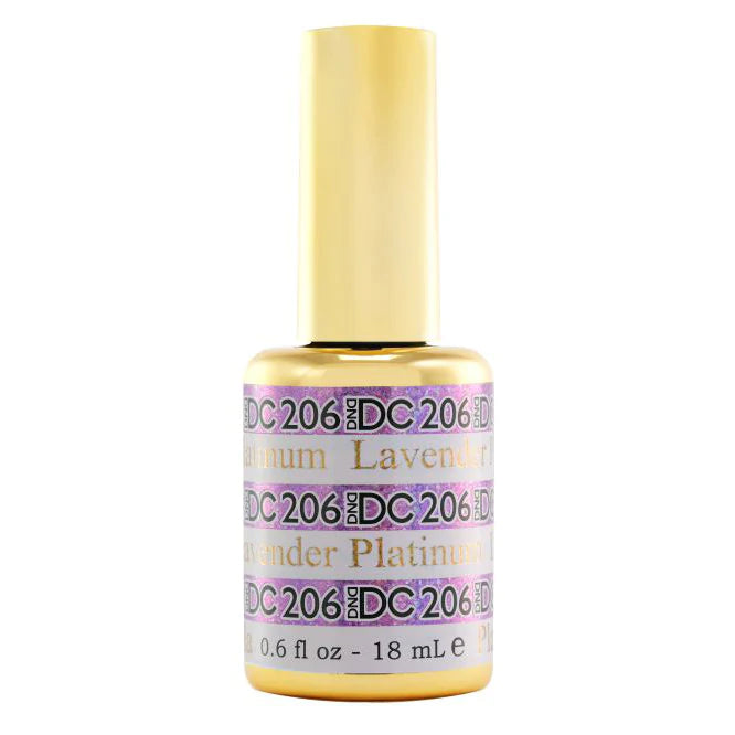 nail repair with acai extract-DND DC - Platinum Collection - 206 - Lavender Platinum