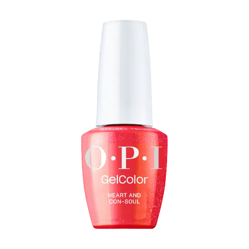 nail polish big bubble-OPI Gel Color GCT D55 Heart and Con-Soul