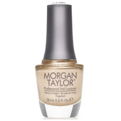 nail polish sharp file-Morgan Taylor Nail Lacquer - Give Me Gold 0.5 oz - #50075