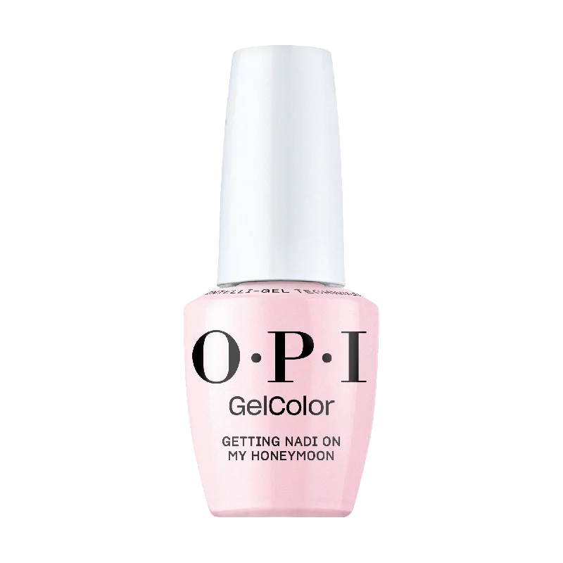 nail polish wooden barrel-OPI Gel Color GCT F82 Getting Nadi On My Honeymoon