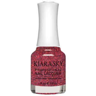 nail polish soft curtain-Kiara Sky All in one Nail Lacquer - After Party  0.5 oz - #N5035