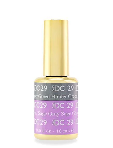 nail polish tall rafter-DC Mood Change 29 HUNTER GREEN SAGE GRAY