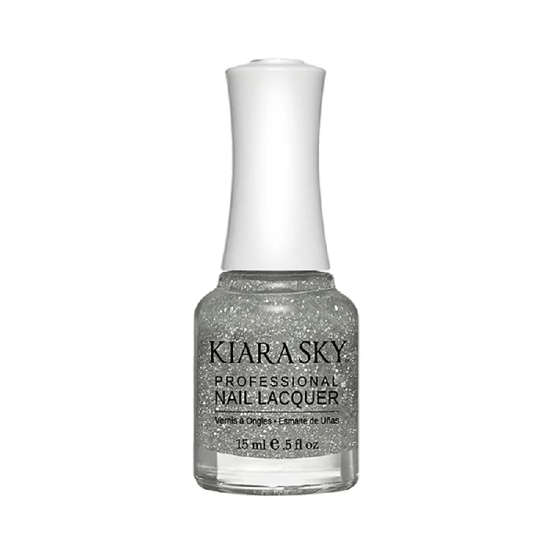 nail polish dark shade-Kiara Sky Nail Lacquer - 519 Strobe Light