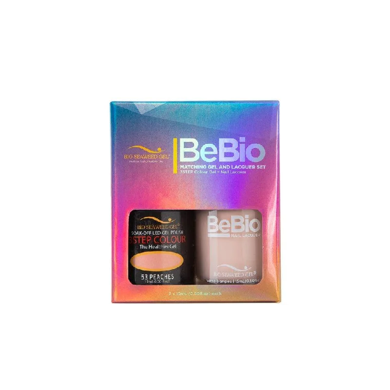 nail polish big workbench-BE BIO GEL DOU 53 PEACHES