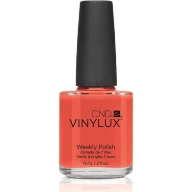 nail polish clear spring-CND Vinylux 112 ELECTRIC ORANGE