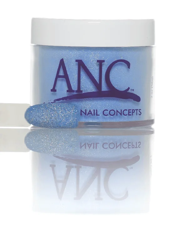 nail polish majestic throne-ANC Dip Powder 064 BLUE GLITTER