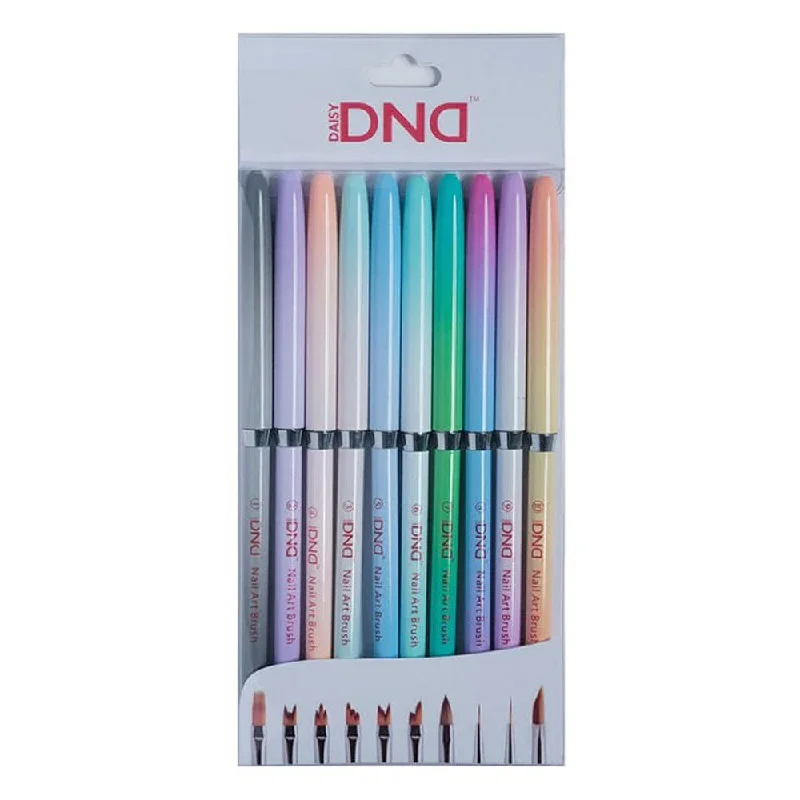 DND Brush, 3D Carving Flower Brush Set - (10 colors)