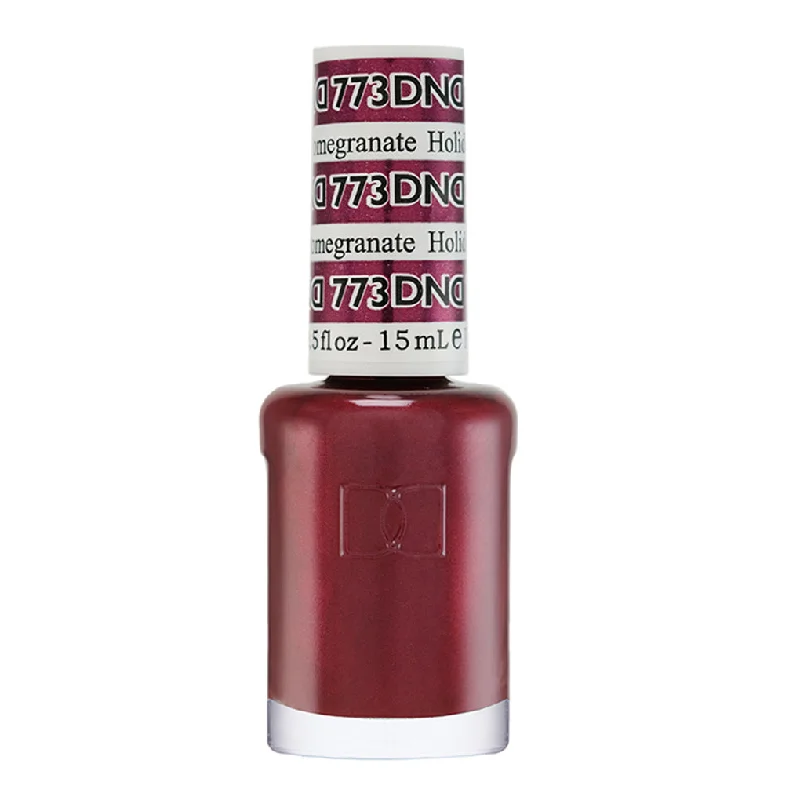 nail polish fast shower-DND Nail Lacquer - 773 Holiday Pomegranate