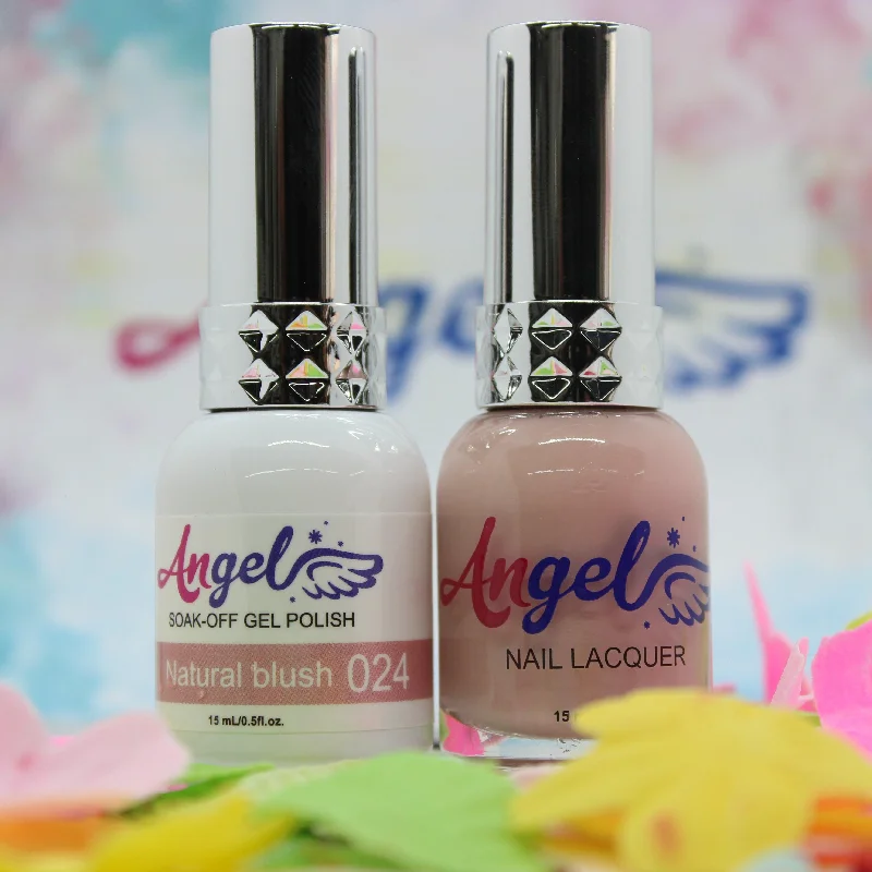 nail polish faint ray-Angel Gel Duo G024 NATURAL BLUSH