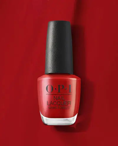 nail polish clear glass-OPI Nail Lacquer - Rebel with a Clause 0.5 oz - #HRQ05