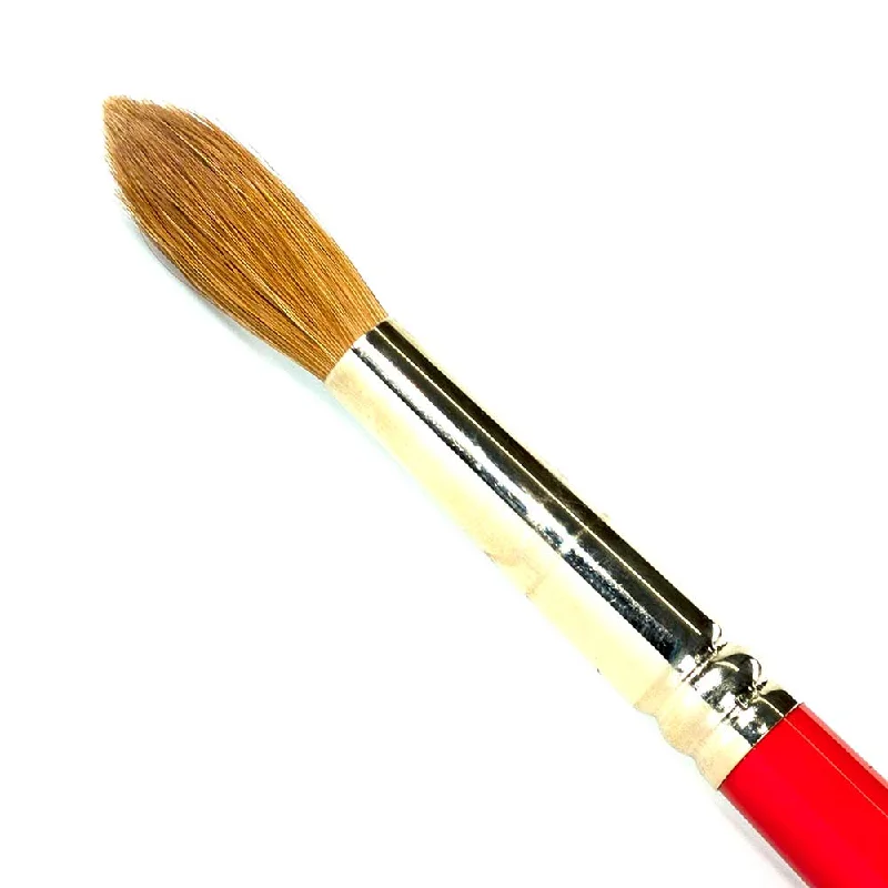 SUPER CHERI - Kolinsky Acrylic Brush #14 (Red)