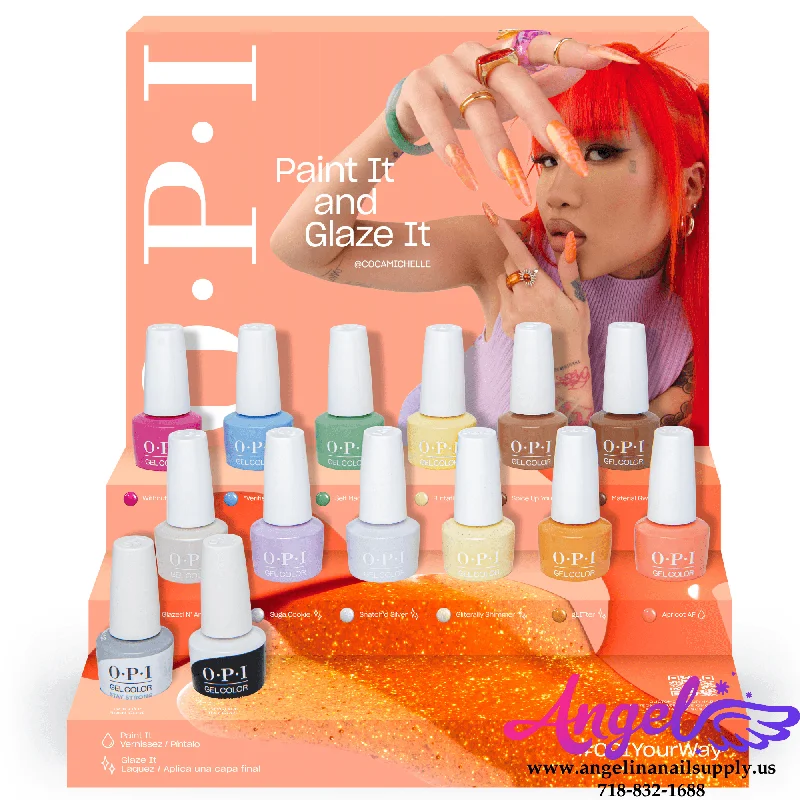 nail polish babbling brook-OPI Gel Color - OPI Your Way Collection 12 Colors & 1 Base Gel 1 Top Gel| Spring 2024