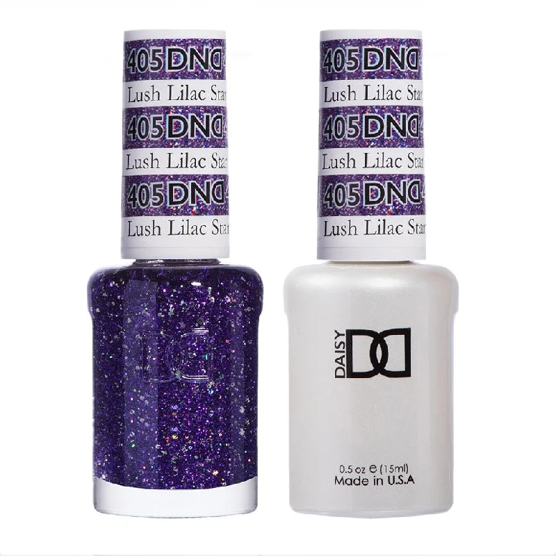 nail polish small pond-Dnd Gel 405 Lush Lilac Star