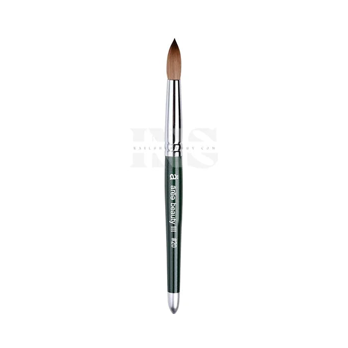 AREE Beauty 100% - Kolinsky Brush Emerald Wood #20 (Buy5get1)