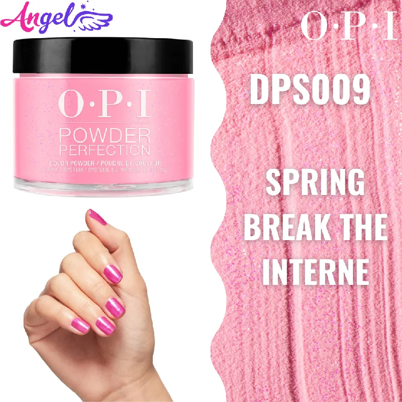 nail polish soft candle-OPI Dip Powder DP S009 SPRING BREAK THE INTERNET