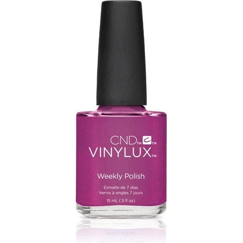 nail polish shaded porch-CND Vinylux 209 MAGENTA MISCHIEF