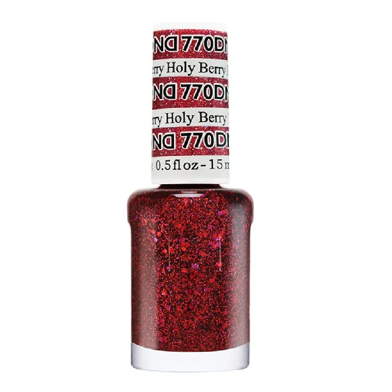 nail polish rough bark-DND Nail Lacquer - 770 Holy Berry