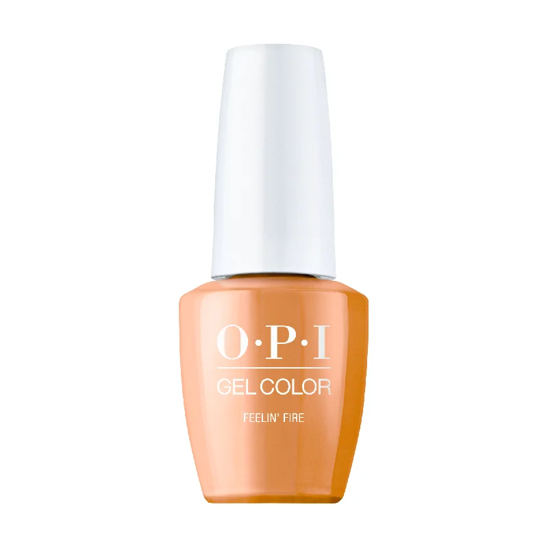 nail polish sharp hail-OPI Gel Color GC S031 Feelin’ Fire