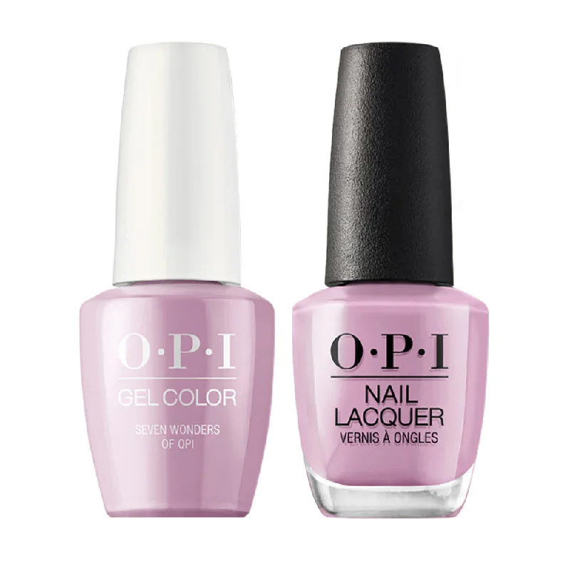 nail polish quiet pond-OPI Gel Nail Polish Duo - P32 Seven Wonders of OPI