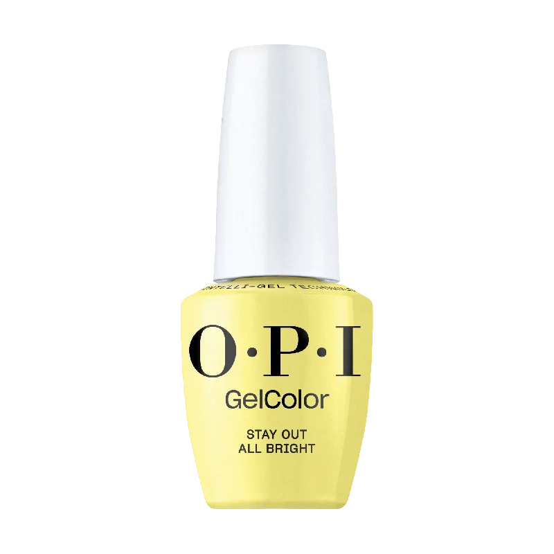 nail polish bright lightning-OPI Gel Color GCT P008 Stay Out All Bright