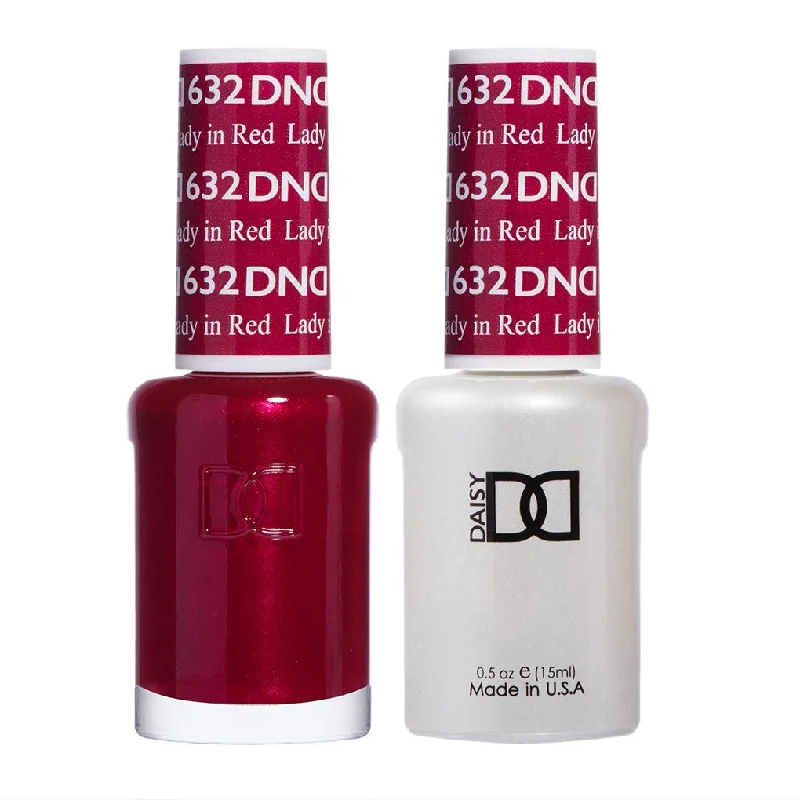 nail polish sharp chisel-Dnd Gel 632 Lady In Red