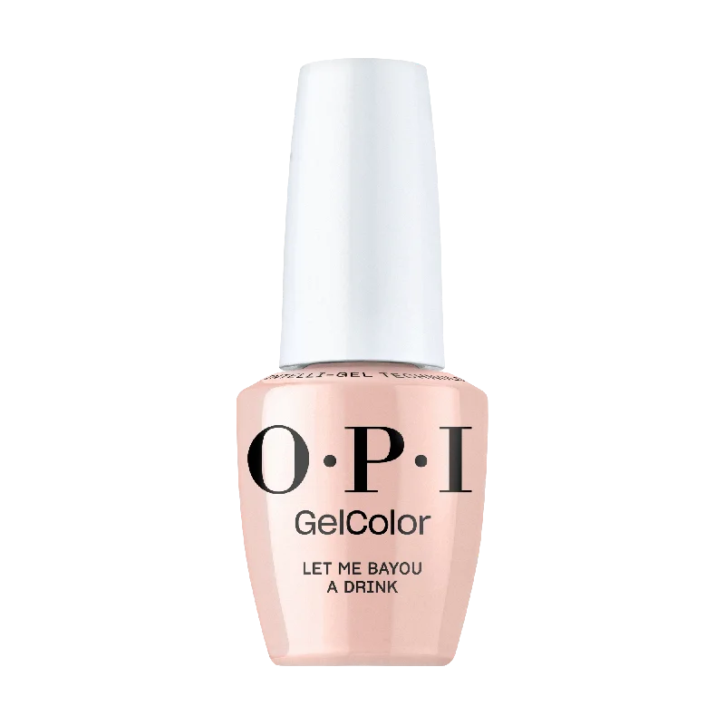 nail polish clear tone-OPI Gel Color GCT N51 Let Me Bayou a Drink