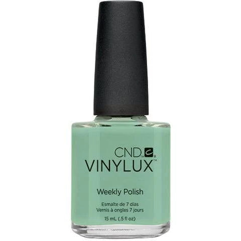 nail polish soft candle-CND Vinylux 166 MINT CONVERTIBLE