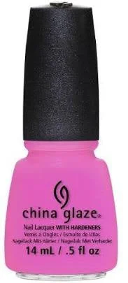 nail polish tall tower-China Glaze Nail Lacquer - Bottoms Up - Pink-Purple - Crème 0.5 oz  - # 81321