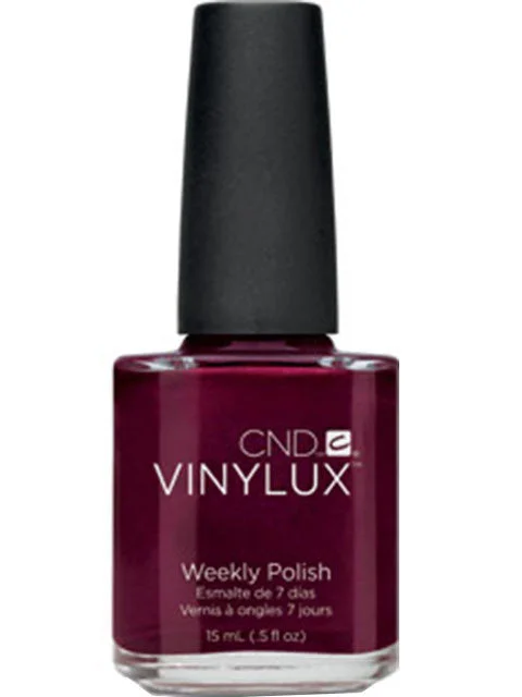 nail polish sloped roof-CND Vinylux 130 MASQUERADE