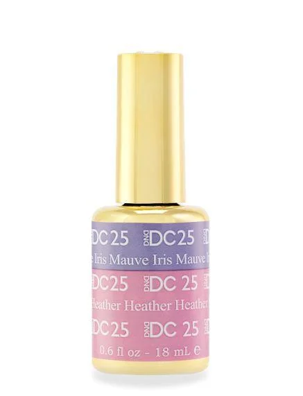 nail polish sloped roof-DC Mood Change 25 MAUVE IRIS HEATHER HEATHER