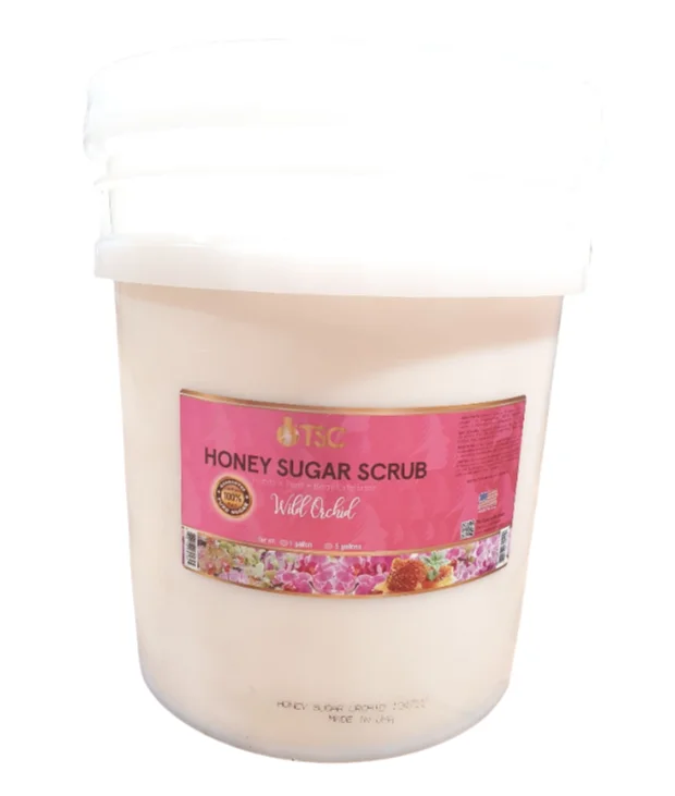 nail repair with raw food eaters-TSC Honey Sugar Scrub Wild Orchid- 5 Gallon Bucket