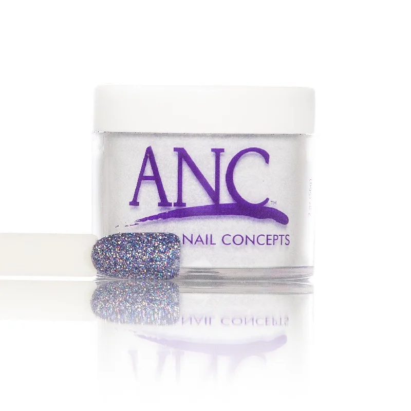 nail polish drawn map-ANC Dip Powder 218 PURPLE GALAXY SHIMMER