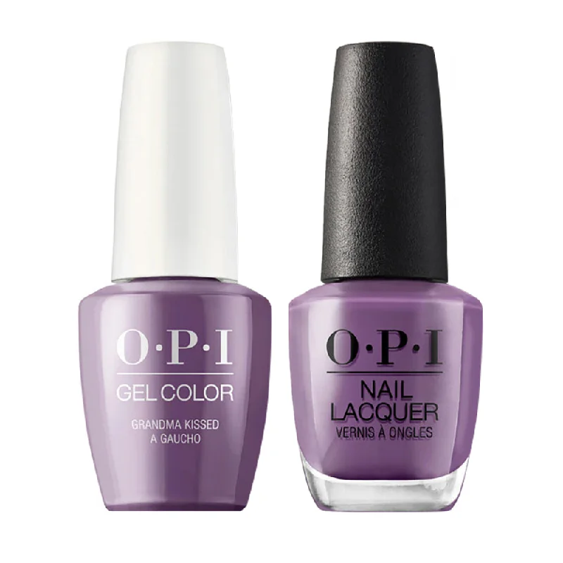 nail polish strong beam-OPI Gel Nail Polish Duo - P35 Grandma Kissed A Gaucho