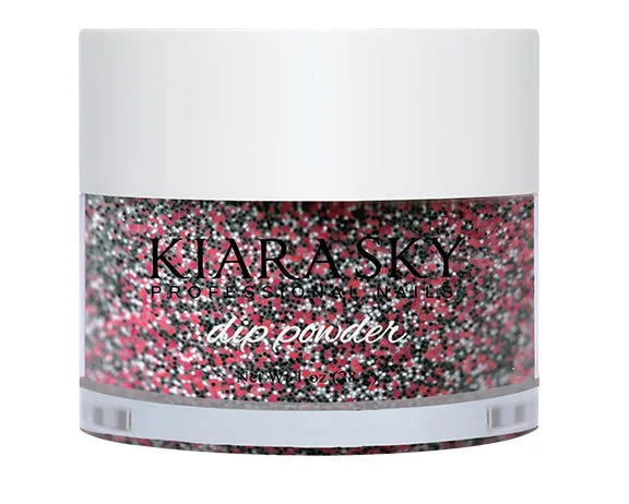 nail repair for teachers-Kiara Sky Dip Powder - D464 CHERRY DUST 1OZ