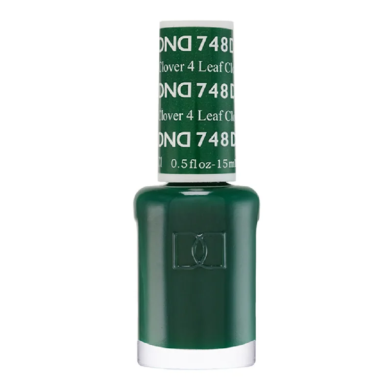 nail polish strong hammer-DND Nail Lacquer - 748 4 Leaf Clover