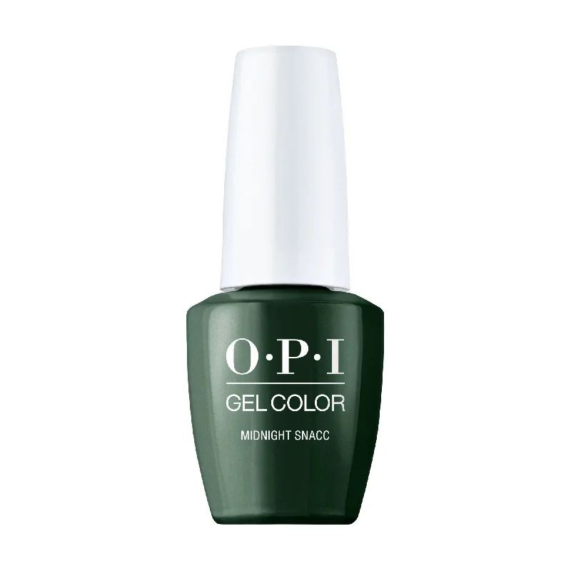 nail polish wet dew-OPI Gel Color GC S035 Midnight Snacc