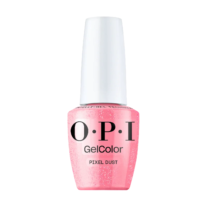 nail polish thick lather-OPI Gel Color GCT D51 Pixel Dust