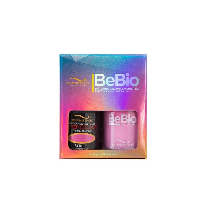 nail polish solid beam-BE BIO GEL DOU 24 BLUSH