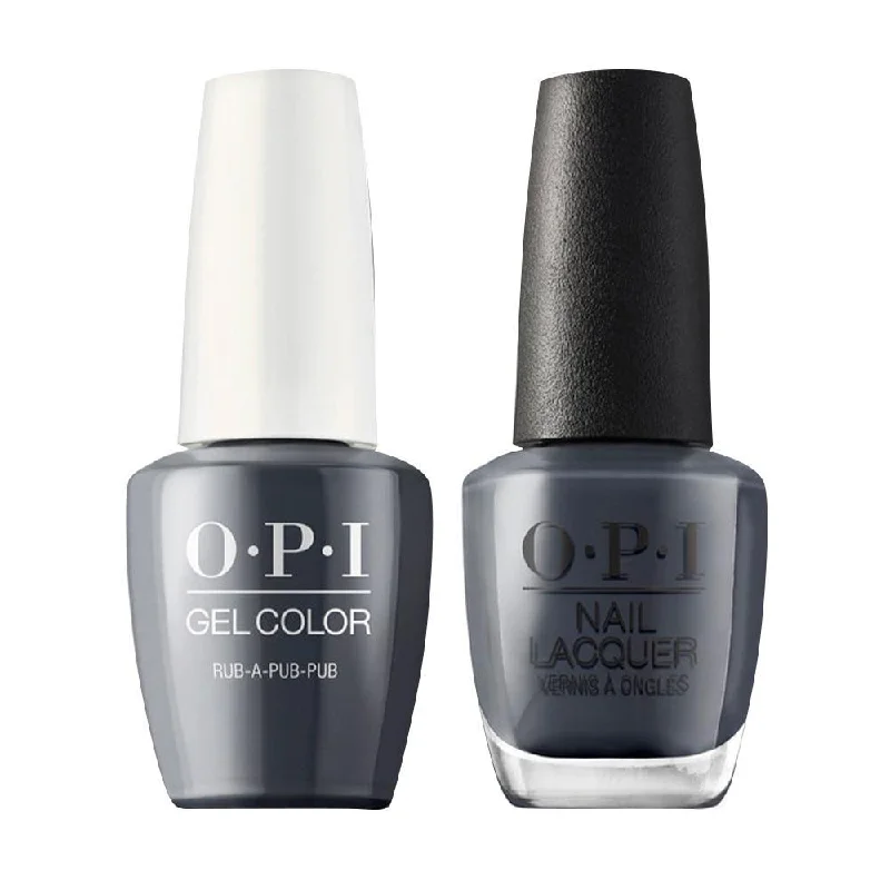 nail polish tight clamp-OPI Gel Nail Polish Duo - U18 Rub-a-Pub-Pub