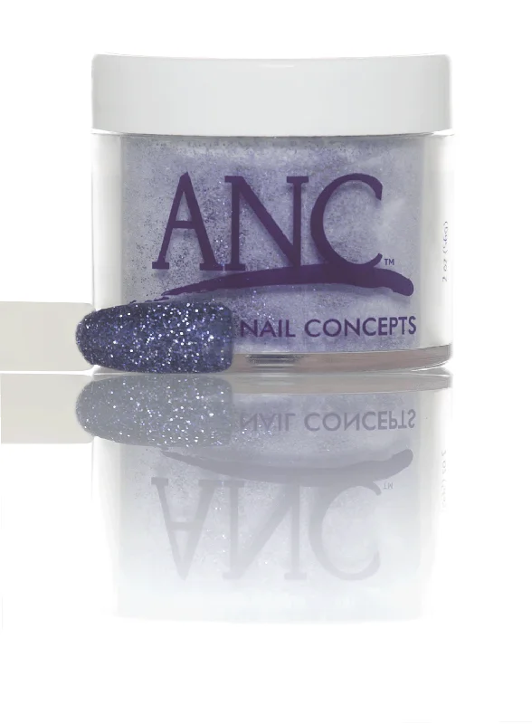 nail polish wavy ruffle-ANC Dip Powder 044 LAVENDER GLITTER