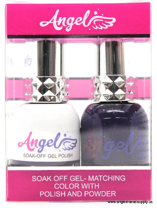 nail polish long gutter-Angel Gel Duo G122 EGGPLANT