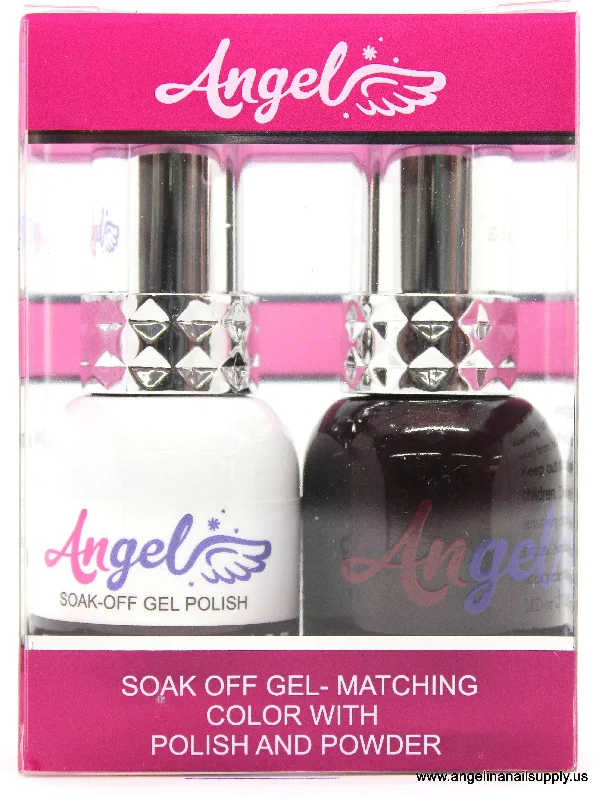 nail polish hard brush-Angel Gel Duo G105 PARK AFTER DARK