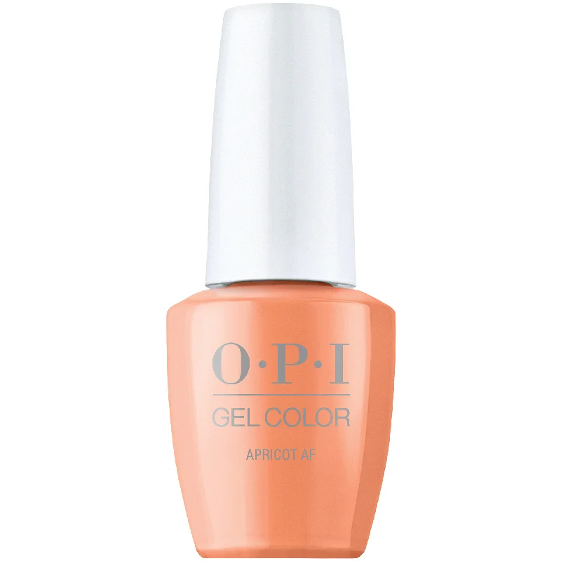 nail polish dark cloud-OPI Gel Color GC S014 APRICOT AF