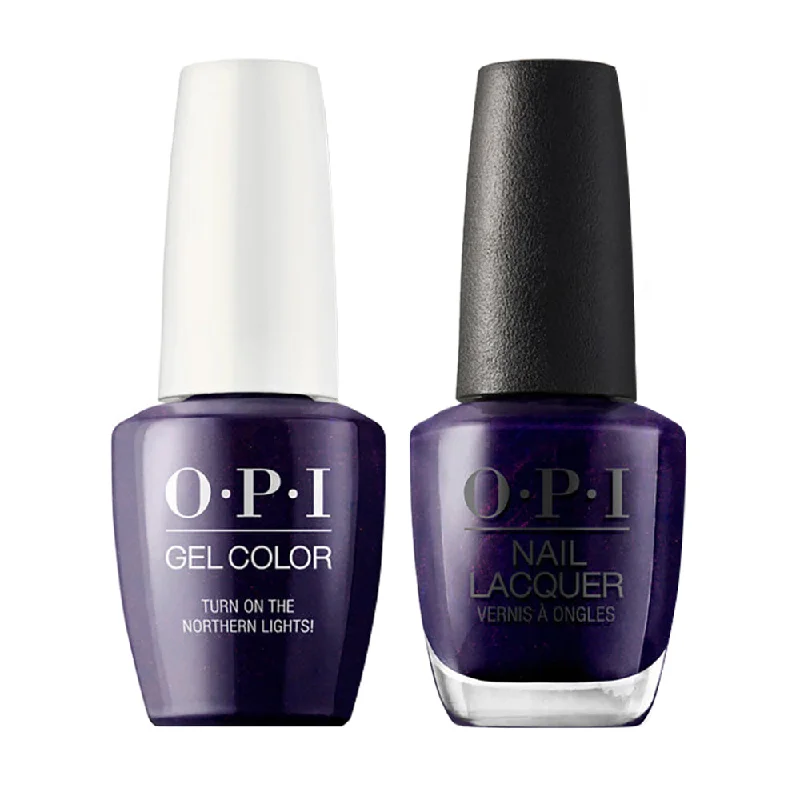 nail polish roaring blaze-OPI Gel Nail Polish Duo - I57 Turn On the Northern Lights!