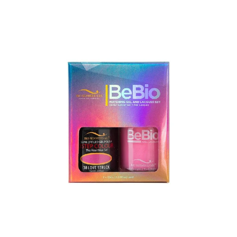 nail polish trimmed hedge-BE BIO GEL DOU 38 LOVESTRUCK