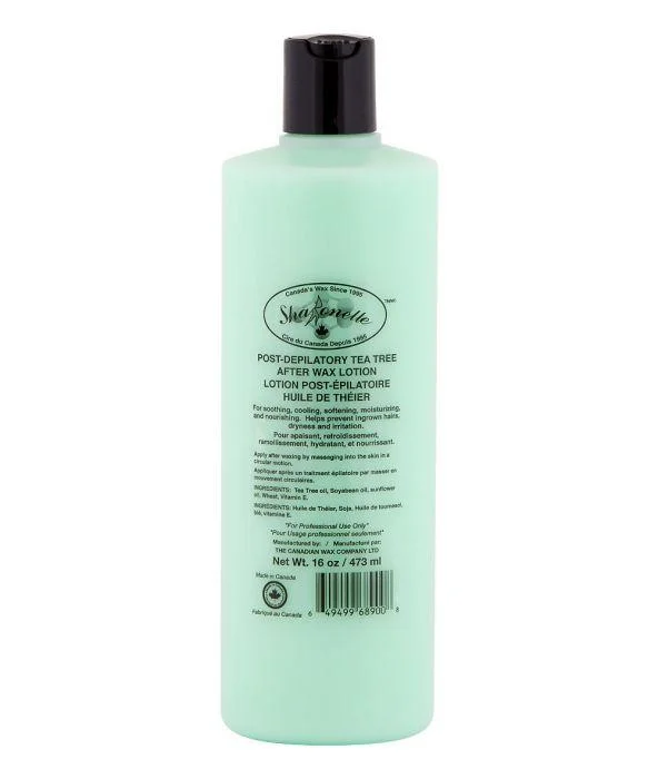 nail repair for smoothie makers-SHARONELLE post-depilatory TEA TREE after wax lotion 16oz