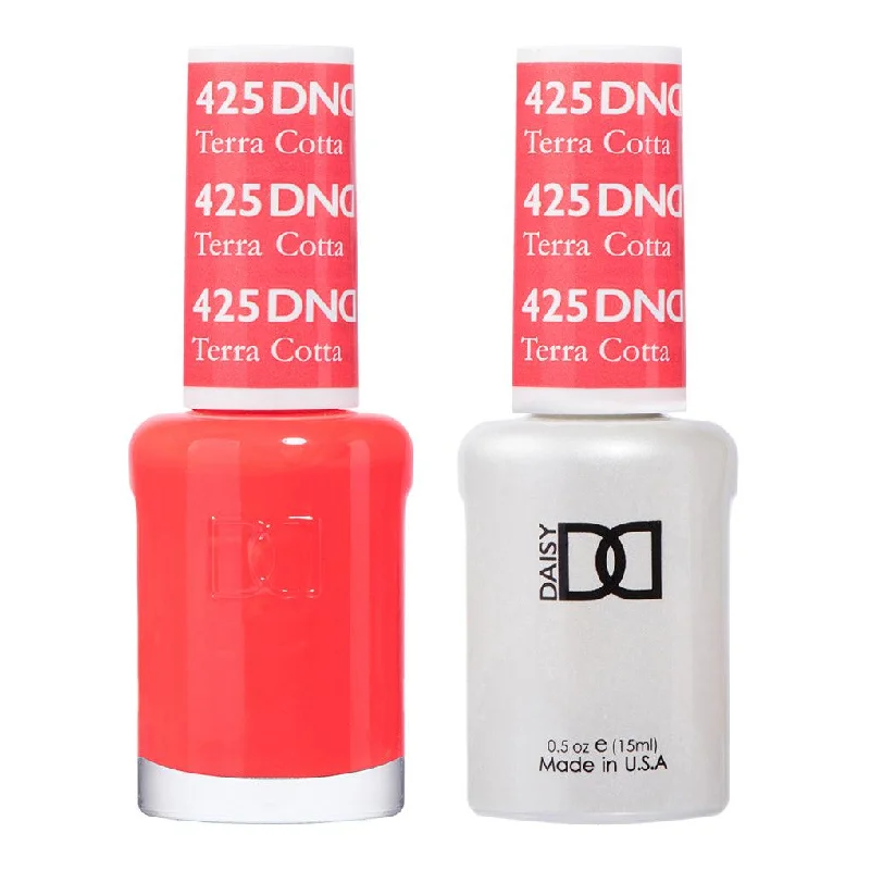 nail polish wide puddle-Dnd Gel 425 Terra Cotta