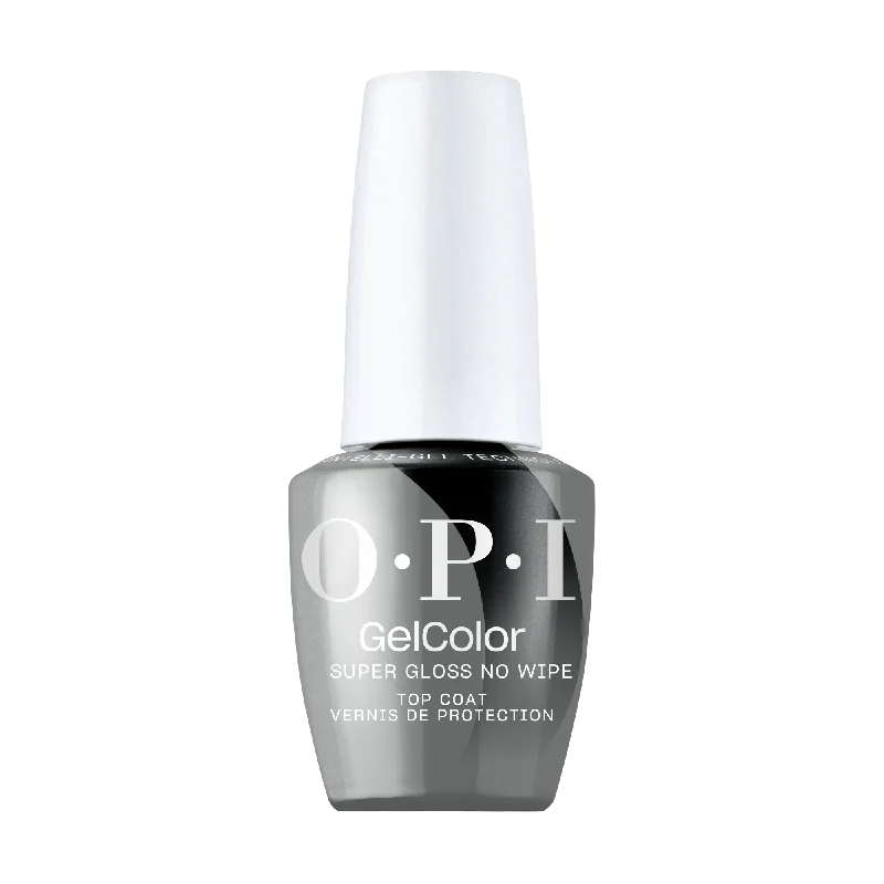 nail polish shiny polish-OPI Gel Color GCT 005 Super Gloss No Wipe Top Coat