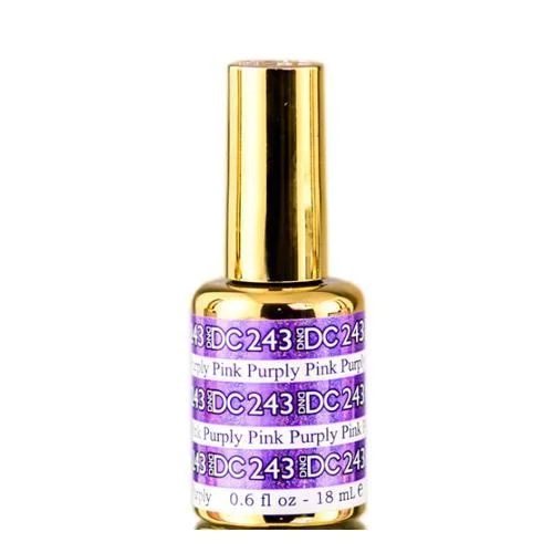 nail polish meshed screen-DC Mermaid 243 Purply Pink