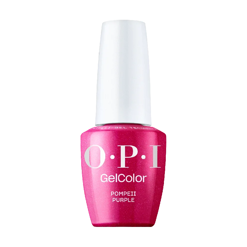 nail polish clean rinse-OPI Gel Color GCT C09 Pompeii Purple